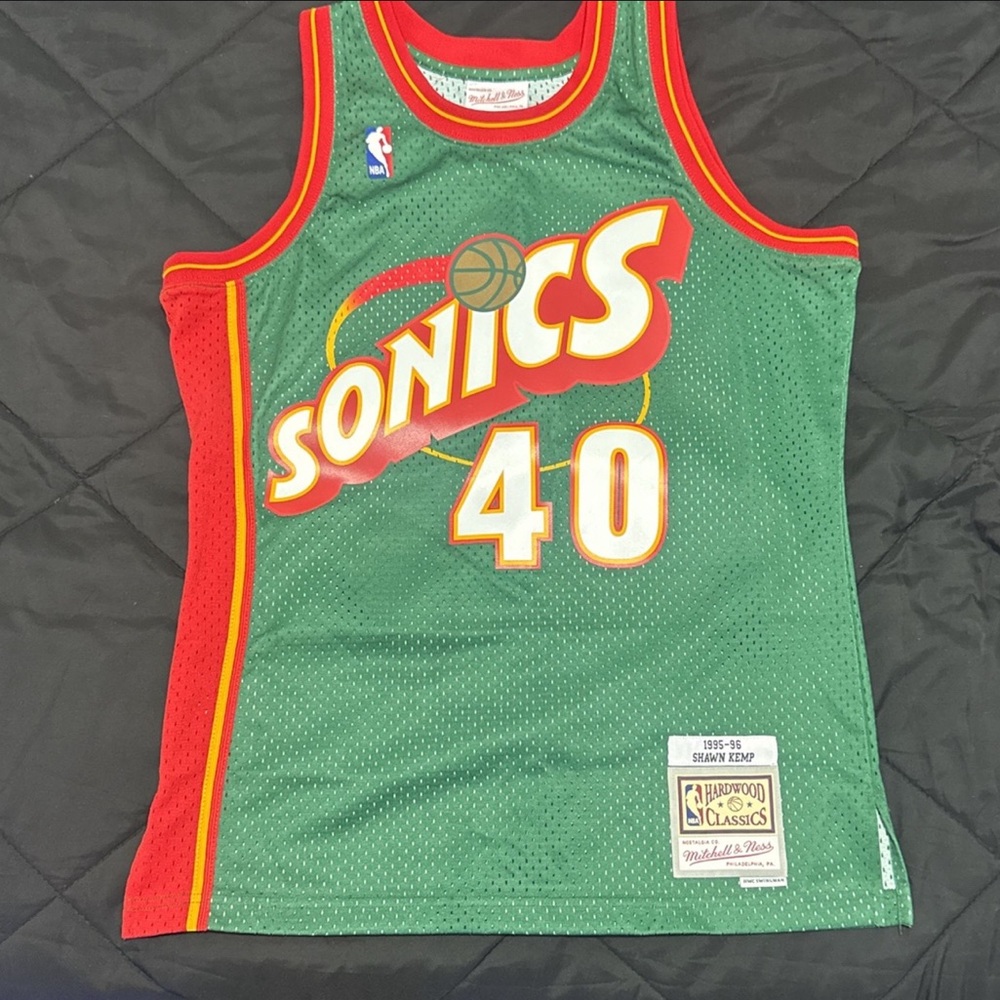 Shawn Kemp Red Swingman Jersey